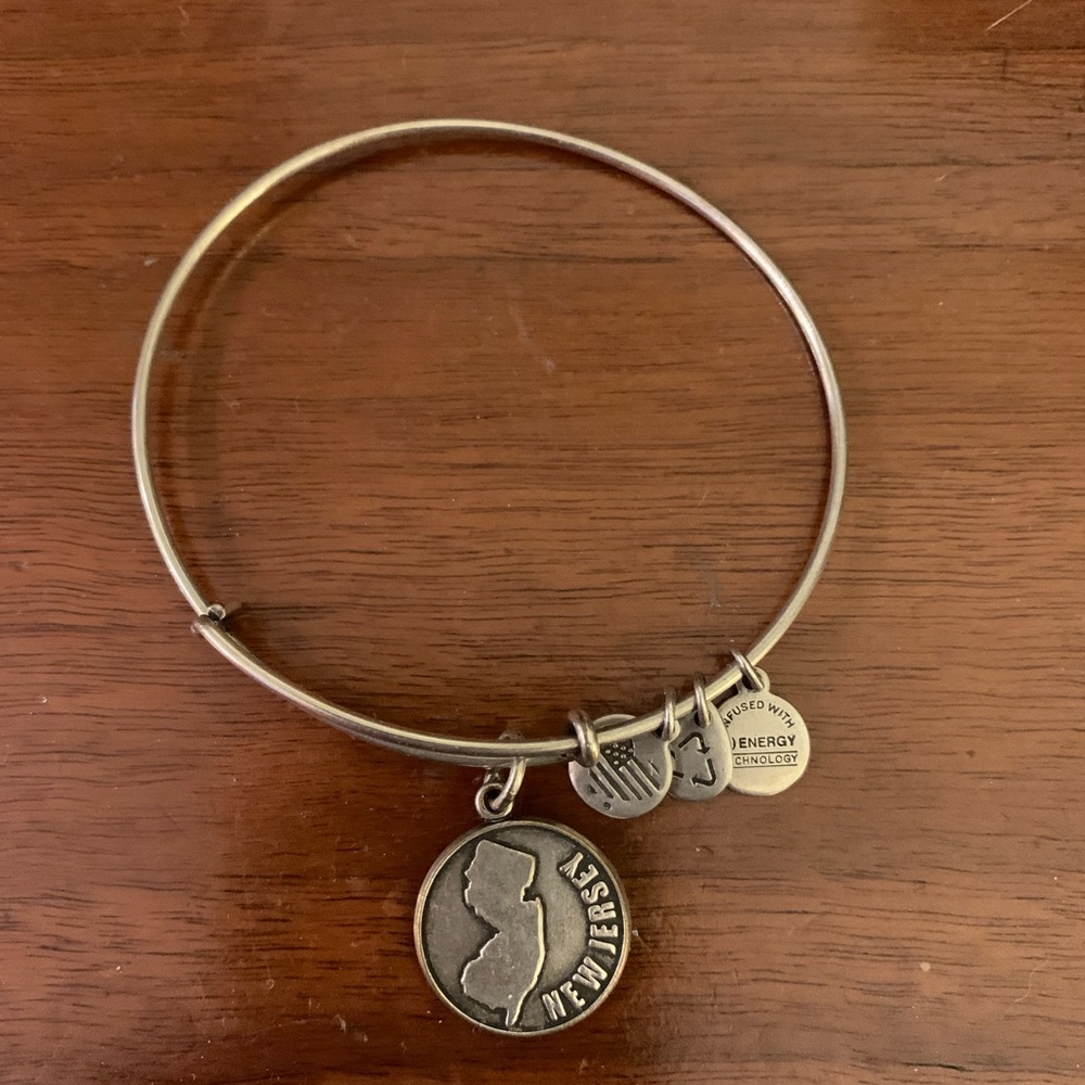 Alex and Ani New Jersey Charm Bracelet